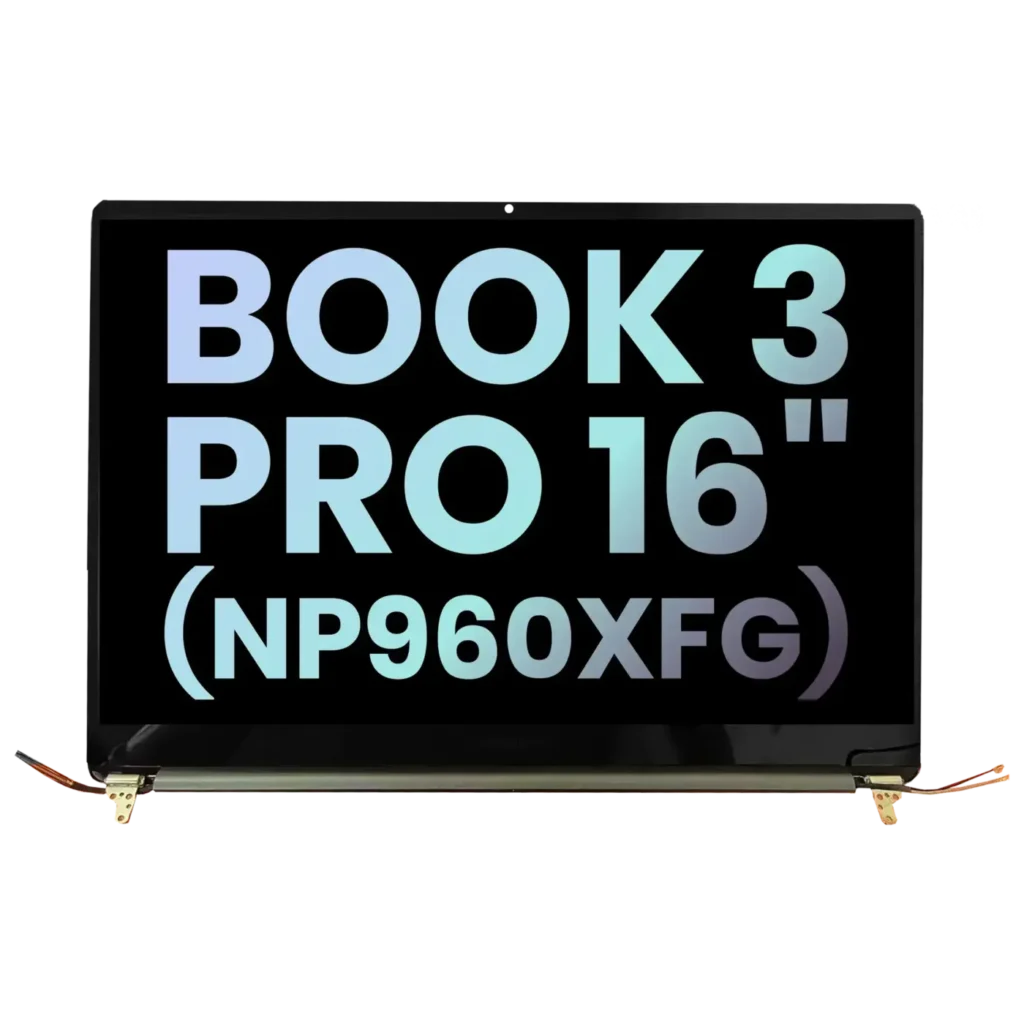 Complete LCD Display Assembly For Samsung Galaxy Book 3 Pro 16" (NP960XFG) (Service Pack) (Graphite)