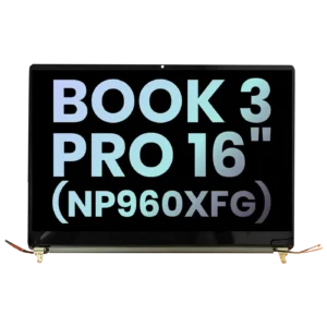 Complete LCD Display Assembly For Samsung Galaxy Book 3 Pro 16" (NP960XFG) (Service Pack) (Graphite)