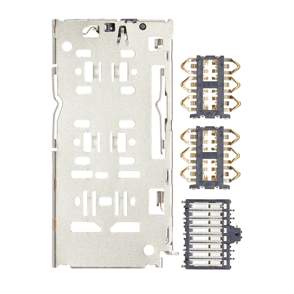 Sim Card Reader For Motorola Moto G22 (XT2231 / 2022) / TCL 30 SE (4 Piece Set)