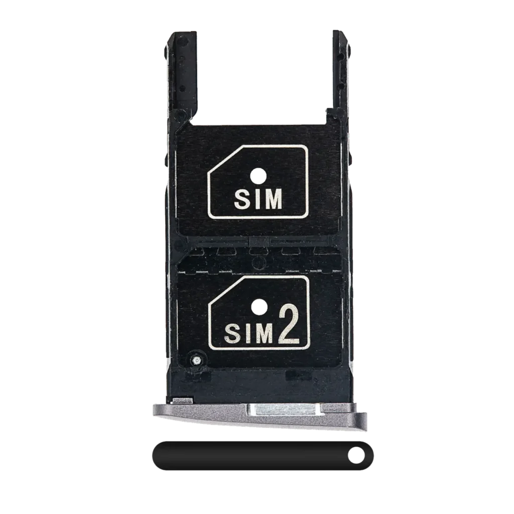 Sim Card Tray For Motorola Moto Z Play Droid (XT1635 / 2016) (Black)