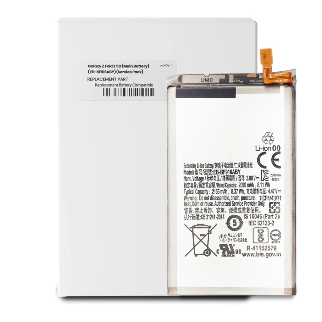 Replacement Battery (Main) For Samsung Galaxy Z Fold 2 5G (EB-BF916ABY) (Service Pack)