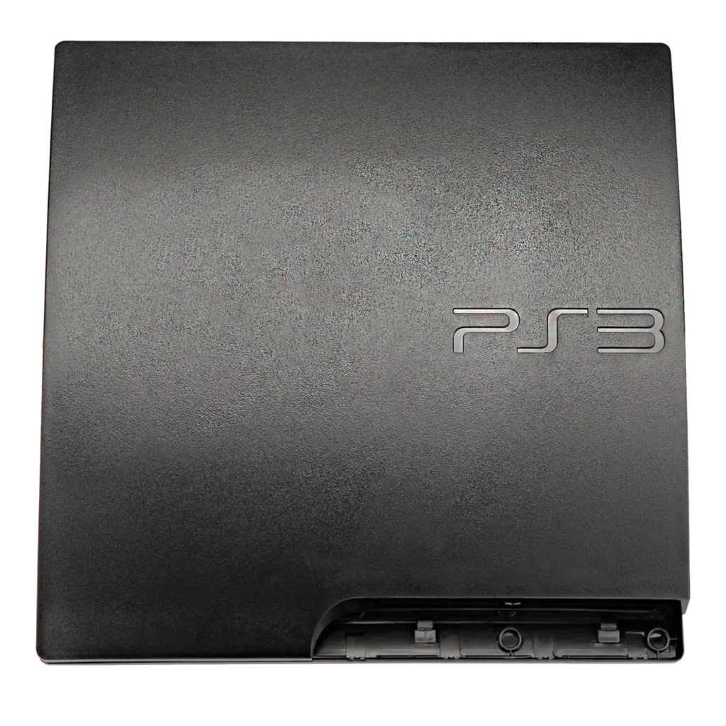 Top & Bottom Housing For PlayStation 3 Slim (Black)