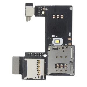Sim Card Reader Flex With Board For Motorola Moto G2 (XT1068 / 2014) (Single Sim)