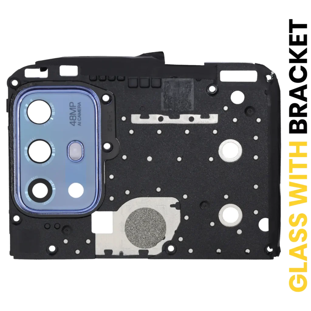 Back Camera Lens With Bracket For Motorola Moto G20 (XT2128 / 2021) (Breeze Blue)