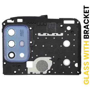 Back Camera Lens With Bracket For Motorola Moto G20 (XT2128 / 2021) (Breeze Blue)
