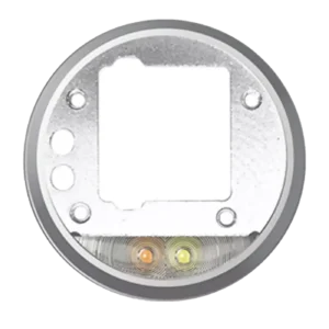 Back Camera Lens Bracket And Flash Defuser For Motorola Moto Z Play Droid (XT1635 / 2016) (Silver)