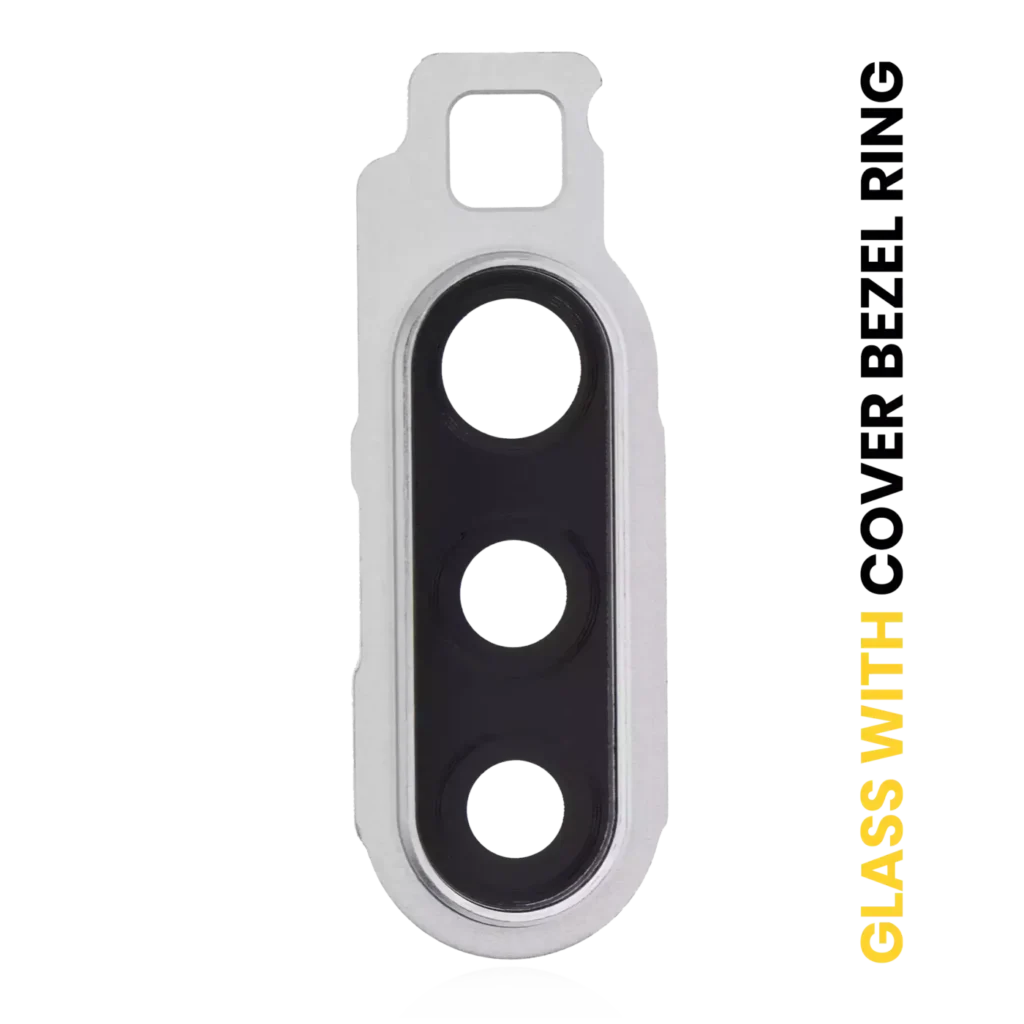 Back Camera Lens With Cover Bezel Ring For Samsung Galaxy A90 5G (A908 / 2019) (White)