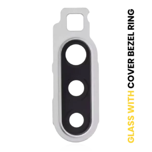 Back Camera Lens With Cover Bezel Ring For Samsung Galaxy A90 5G (A908 / 2019) (White)