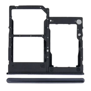 Dual Sim Card Tray For Samsung Galaxy A41 (A415 / 2020) (Prism Crush Black)
