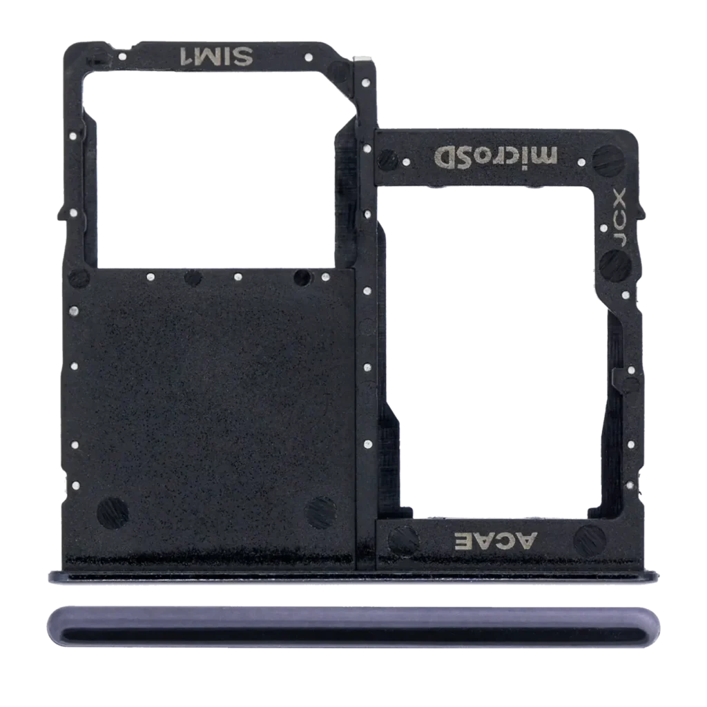 Single Sim Card Tray For Samsung Galaxy A31 (A315 / 2020) (Prism Crush Black)