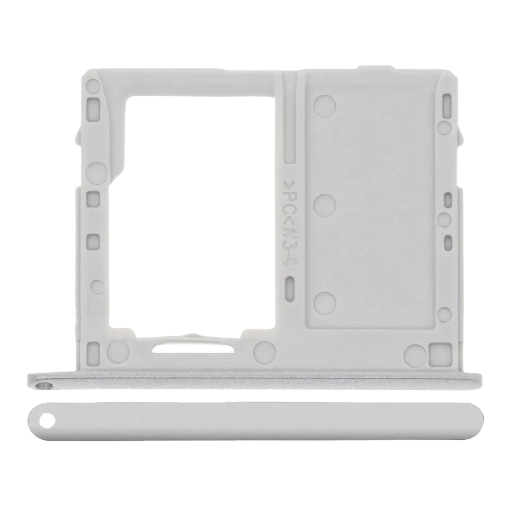 Single Sim Card Tray For Samsung Galaxy Tab A 10.1" (T515 / T517) (2019) (Silver)