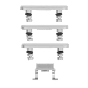 Hard Buttons (Power / Volume / Mute Switch) For iPhone 8 Plus (Silver)
