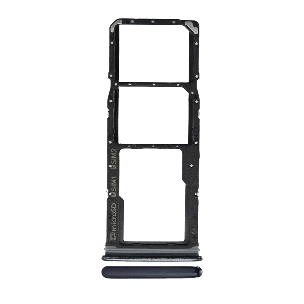 Dual Sim Card Tray For Samsung Galaxy A9 (A920 / 2018) (Caviar Black)