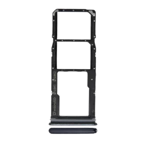 Dual Sim Card Tray For Samsung Galaxy A9 (A920 / 2018) (Caviar Black)