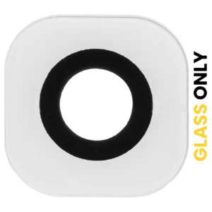 Back Camera Lens (Glass Only) With Adhesive For Samsung Galaxy S6 / S6 Edge (White) (10 Pack)
