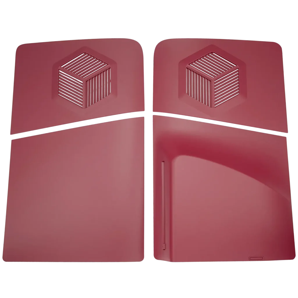 Console Shell For PlayStation 5 Pro (D-006) (Ultra High Definition) (Disk Edition) (Rose Red)