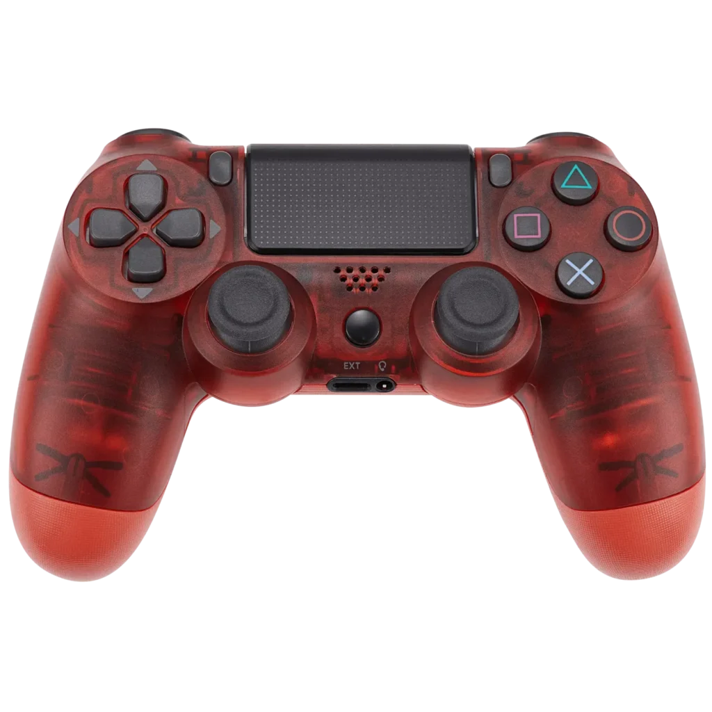 DoubleShock 4 Wireless Controller For Playstation 4 (Crystal Red)
