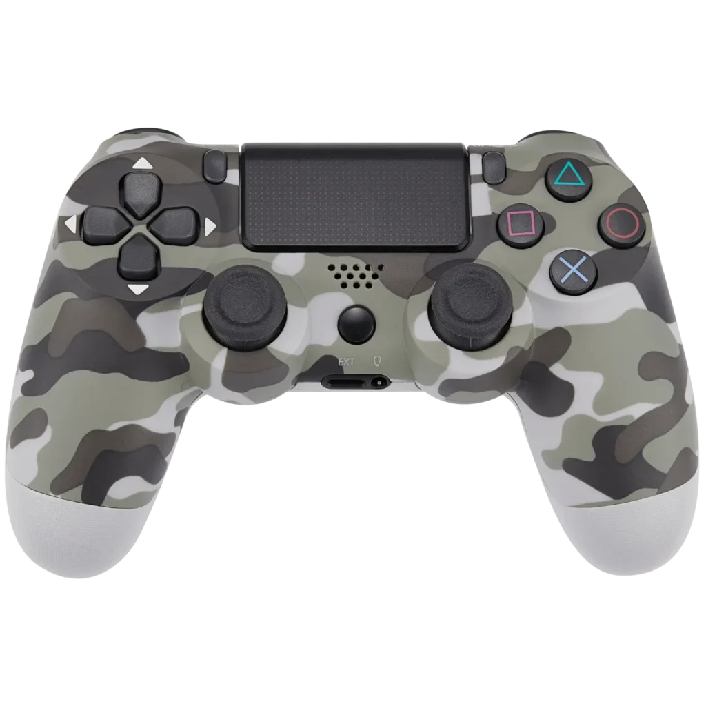 DoubleShock 4 Wireless Controller For Playstation 4 (Gray Camo)