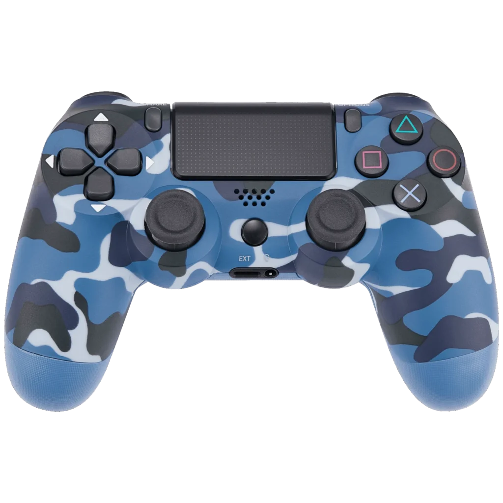 DoubleShock 4 Wireless Controller For Playstation 4 (Blue Camo)
