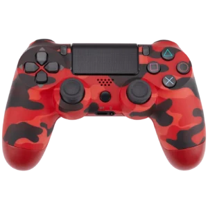 DoubleShock 4 Wireless Controller For Playstation 4 (Red Camo)