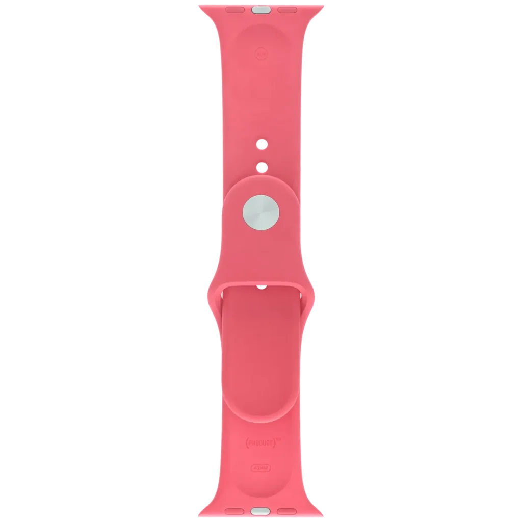 Apple Sport Band for Apple Watch 44MM / 45MM / 46MM / 49MM (S/M) (OEM Brand New, Retail Packaging) (Red)