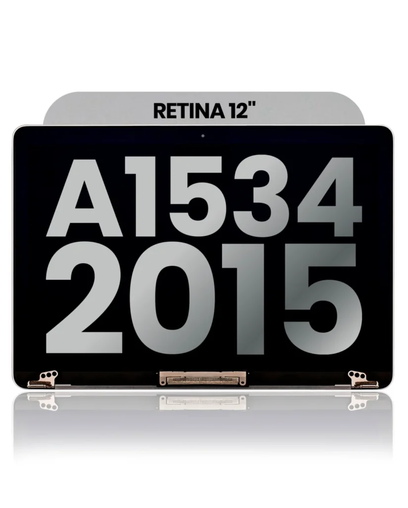 Complete LCD Display Assembly For MacBook 12" A1534 (2015) (Used OEM Pull: Grade C) (Space Gray)